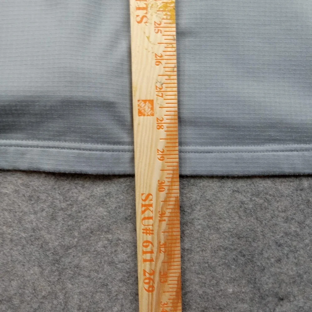 North Face Pullover Mens XXL Quarter Zip Mock Neck Waffle Thermal Stretch Fleece